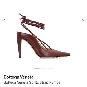 Bottega Veneta Spritz Strap Pump size 37 never worn